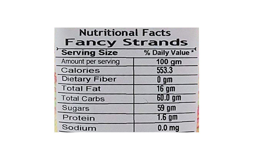 Leeve Dry fruits Fancy Strands    Pack  200 grams
